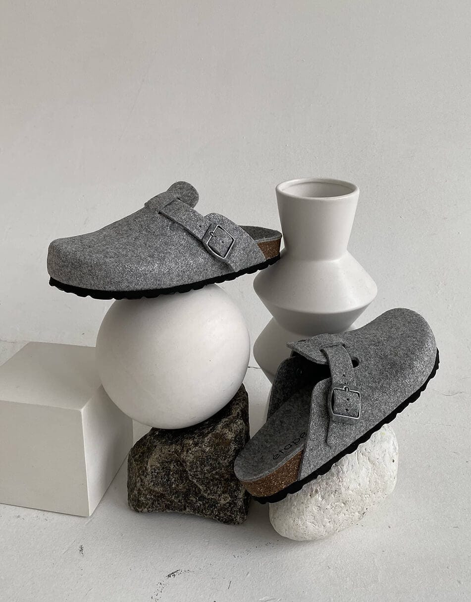 Сліппери з повсті жіночі Etape 8736 BRILLAN GRIS