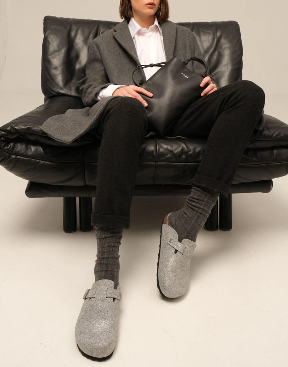 Сліппери з повсті жіночі Etape 8736 BRILLAN GRIS