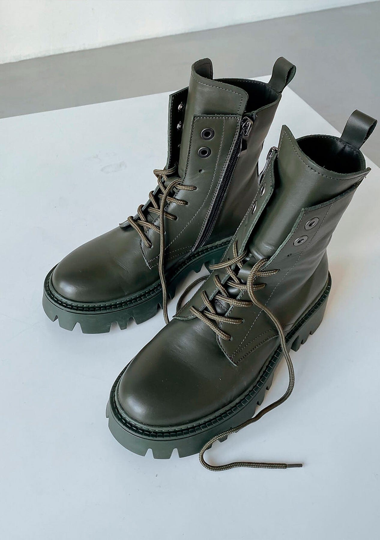 Черевики жіночі шкіряні Etape BOOTS KHAKI хакі