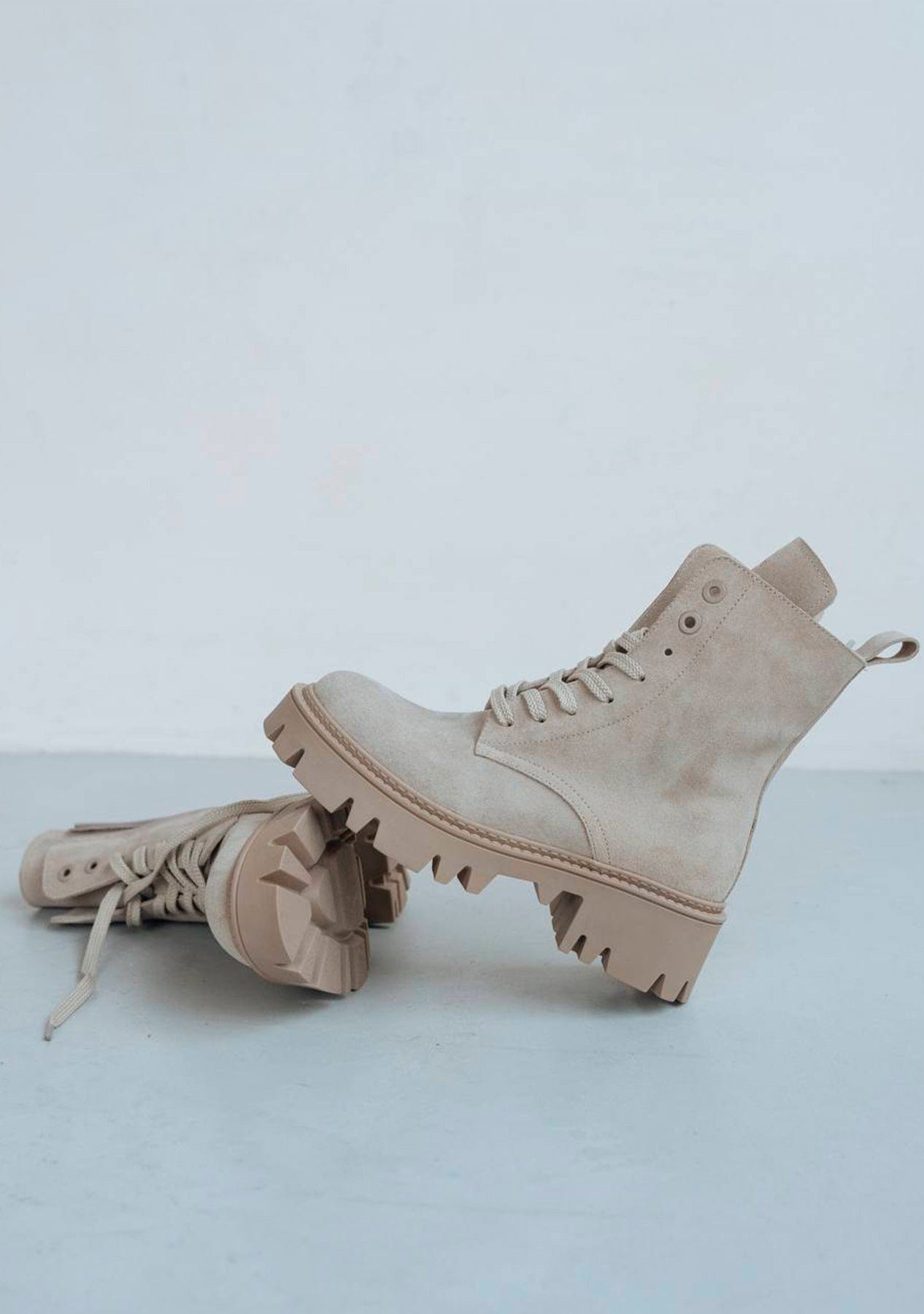 Черевики жіночі замшеві Etape BOOTS VELOR Beige бежеві