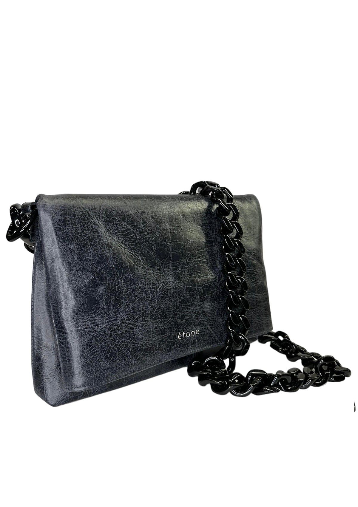 Сумка шкіряна Etape Envelope Grunge Vintage Dark Blue