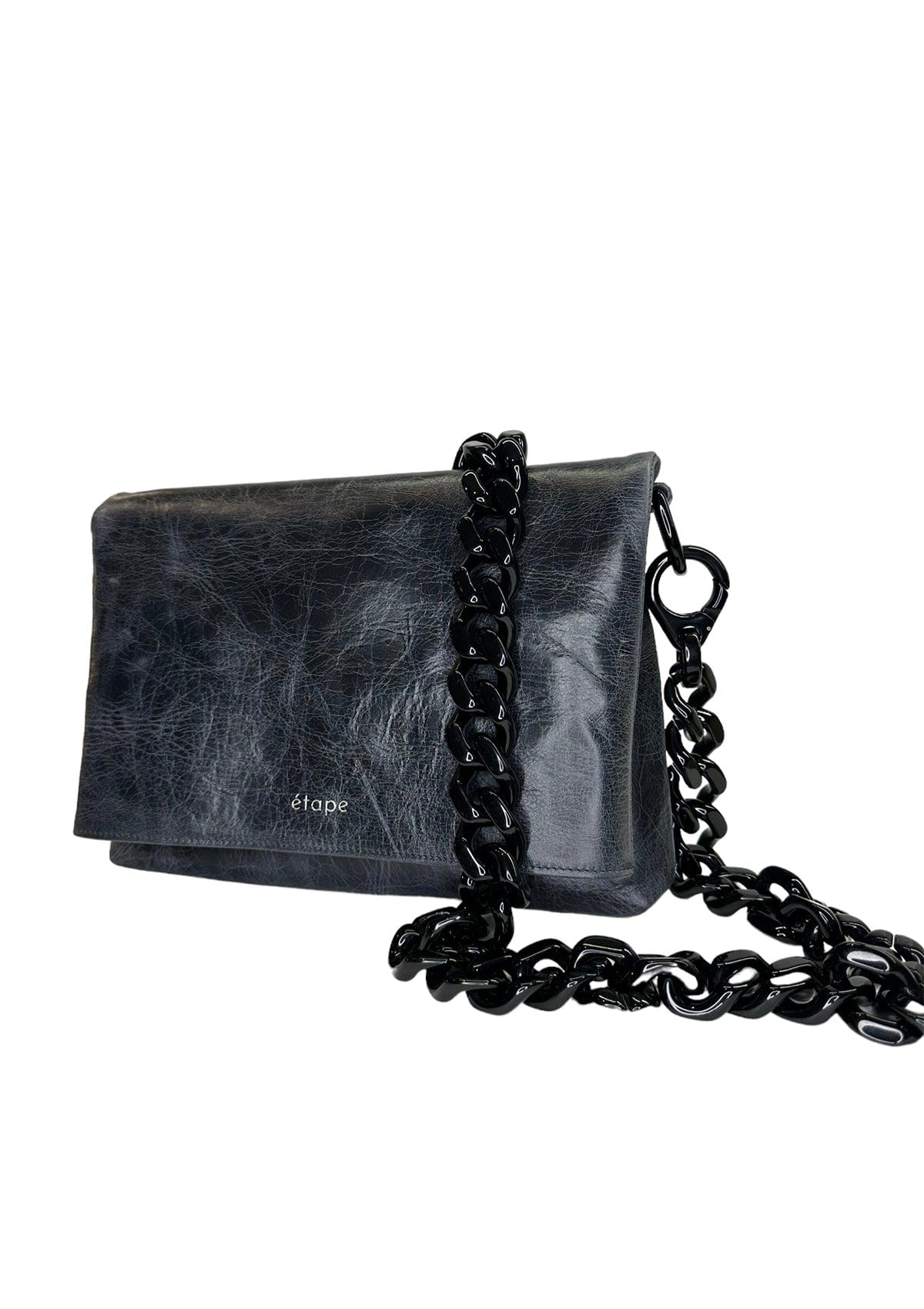 Сумка шкіряна Etape Envelope Grunge Vintage Dark Blue