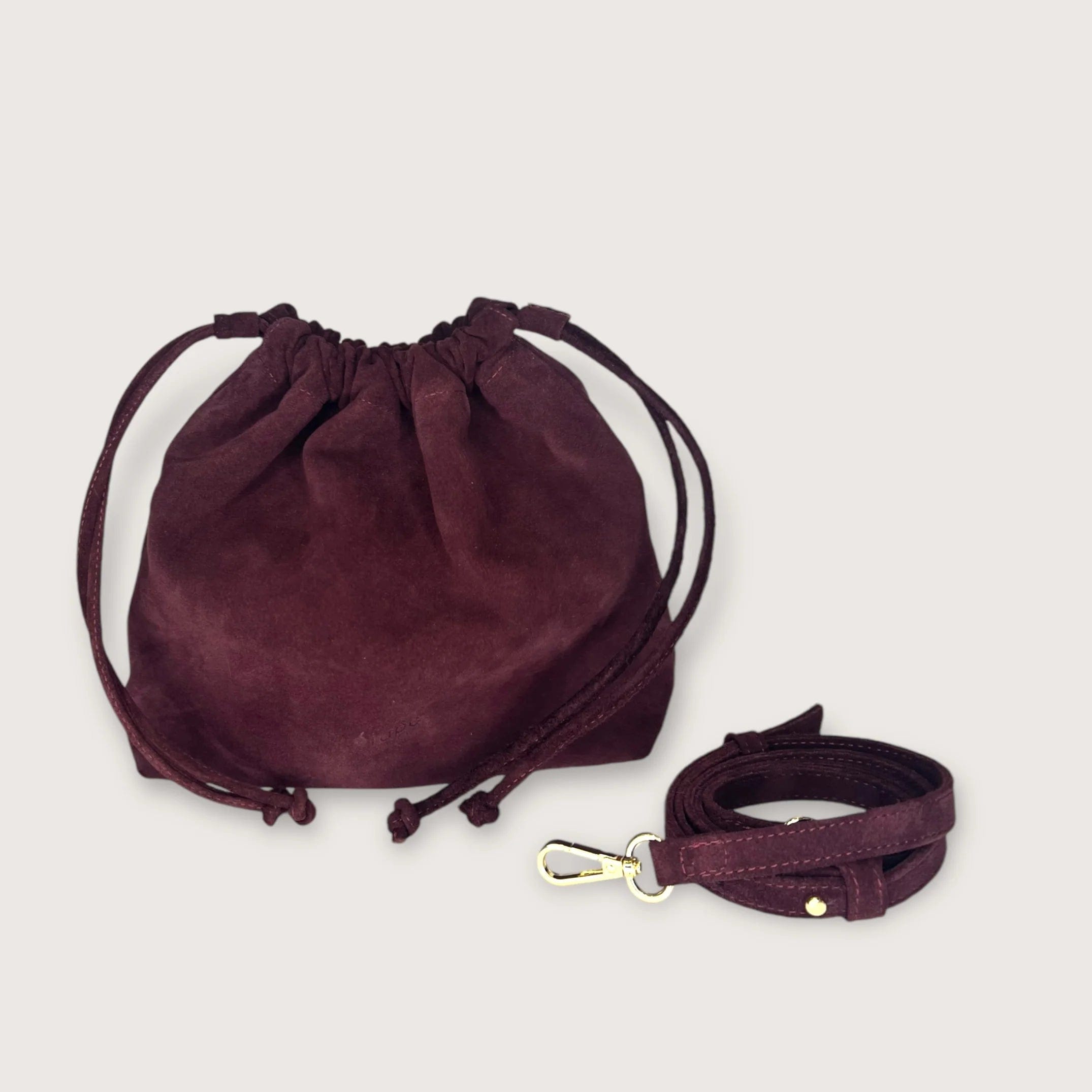 Сумка замшева Etape Florence Suede Burgundy
