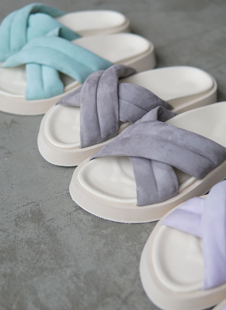 Сліппери замшеві Etape LB 37-Grey