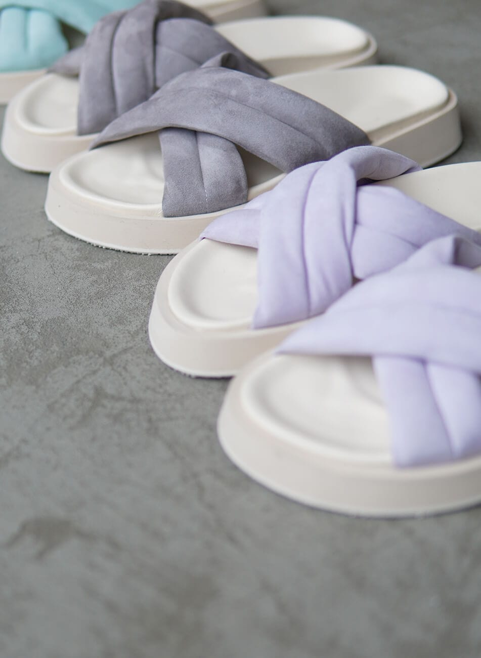Сліппери замшеві Etape LB 37-Lavender