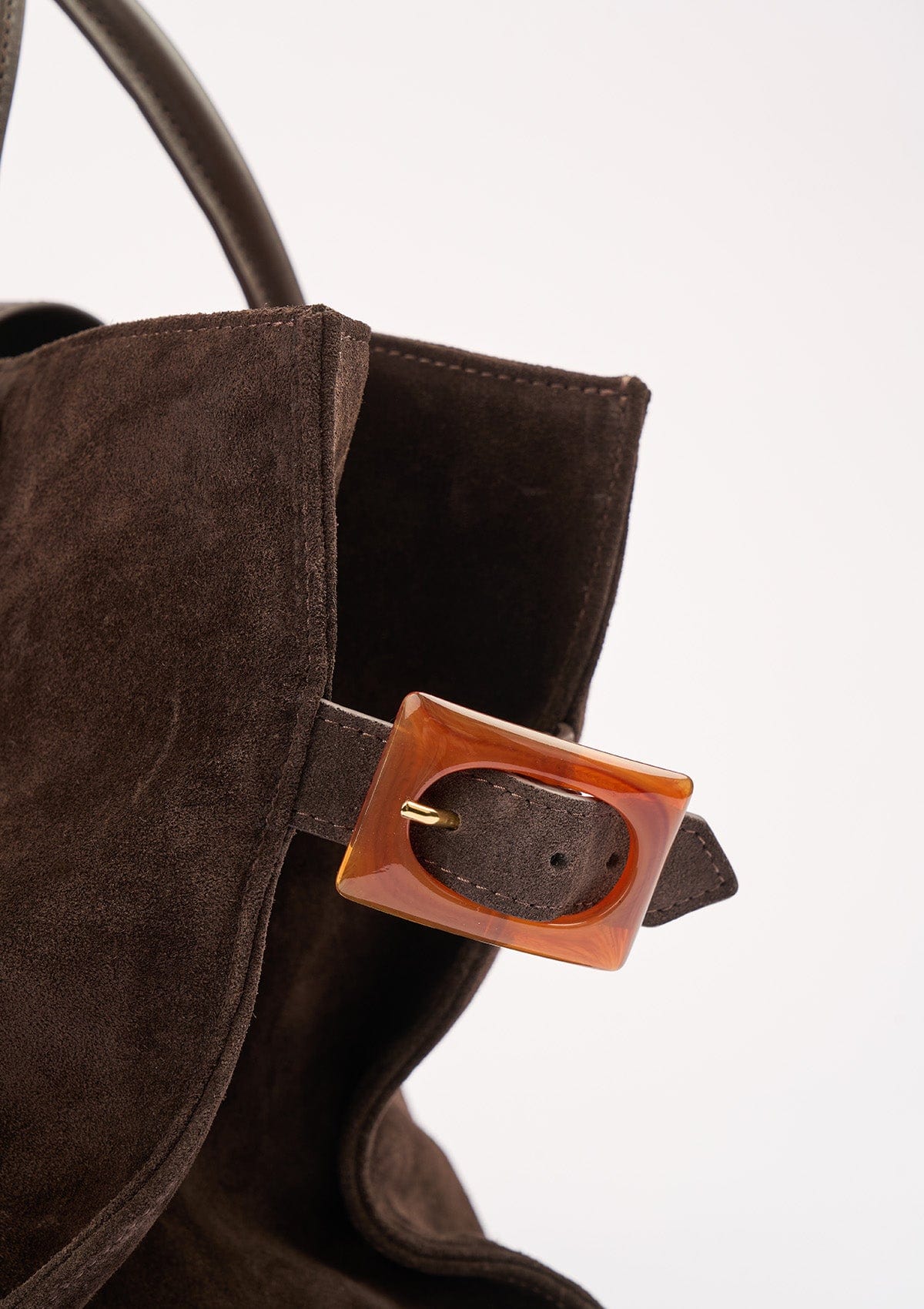 Сумка замшева Etape Milano Grande Suede Chocolate