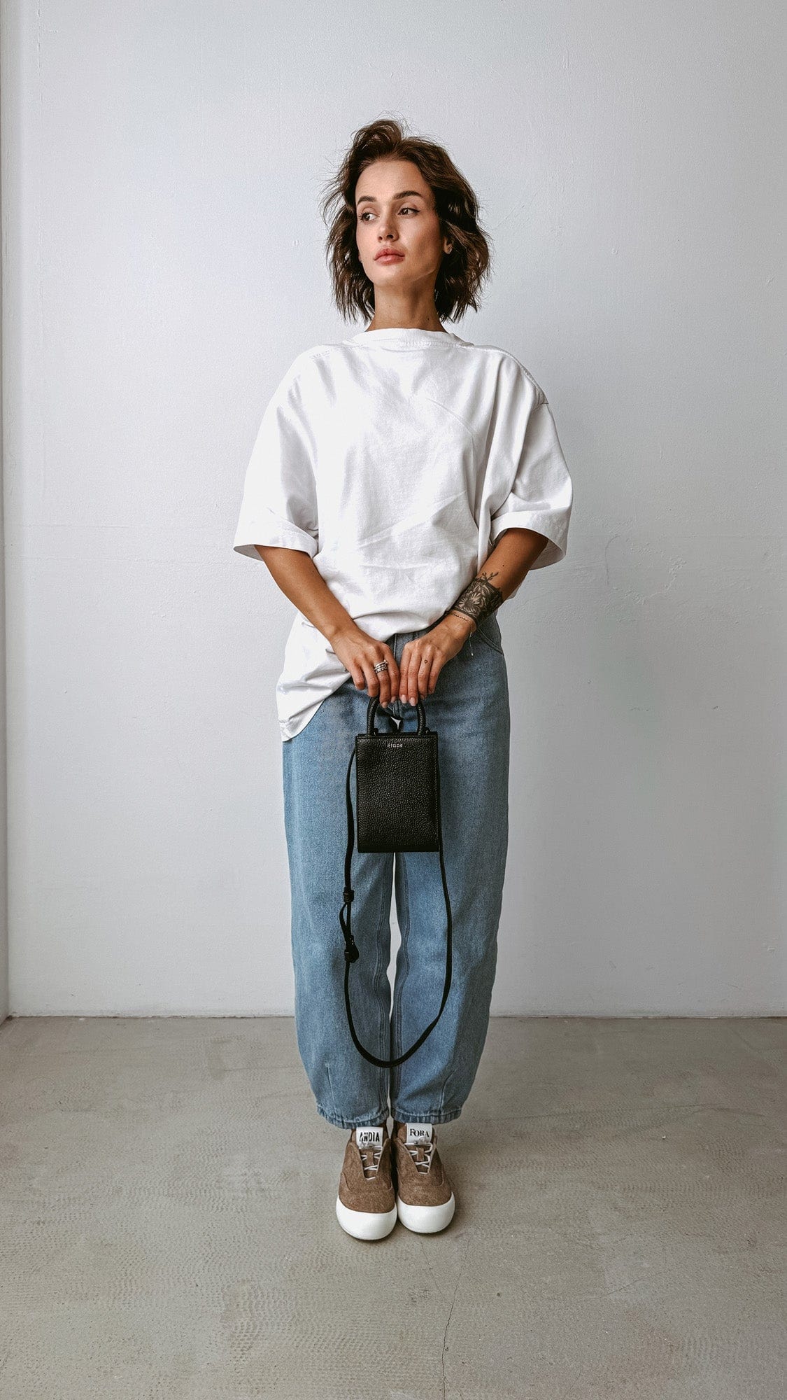 Сумка шкіряна Etape MIMI BAG Black Чорний