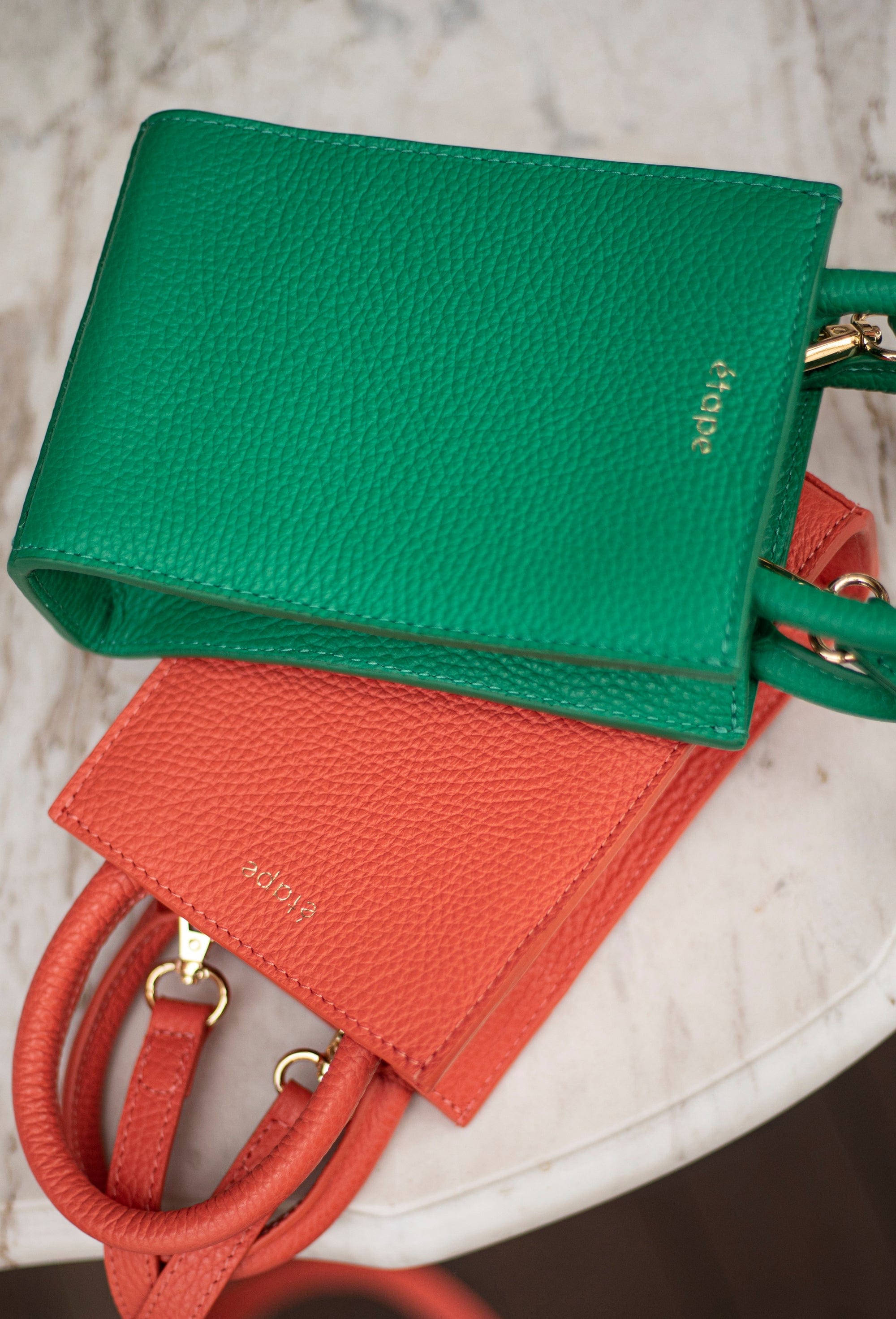 Сумка шкіряна Etape MIMI BAG Emerald Зелений