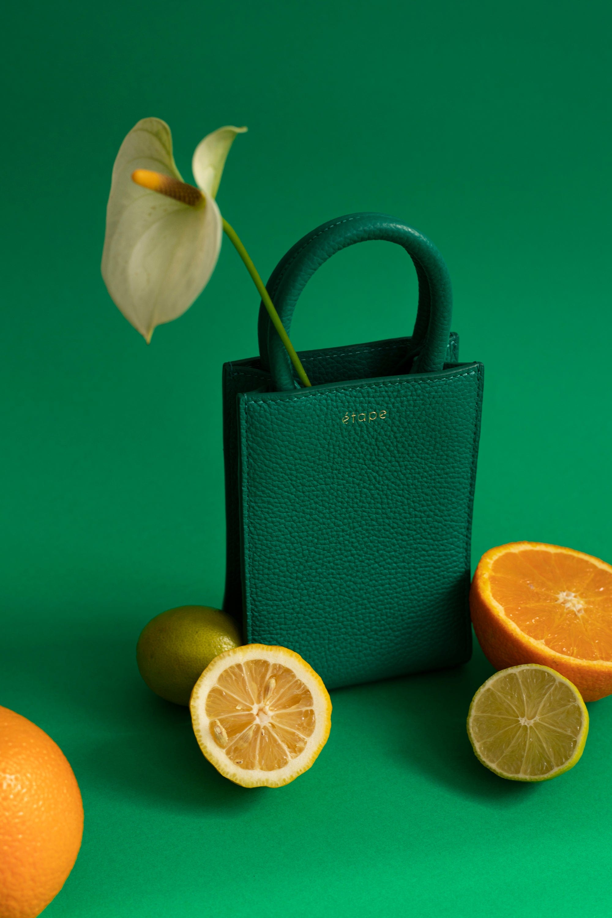 Сумка шкіряна Etape MIMI BAG Emerald Зелений