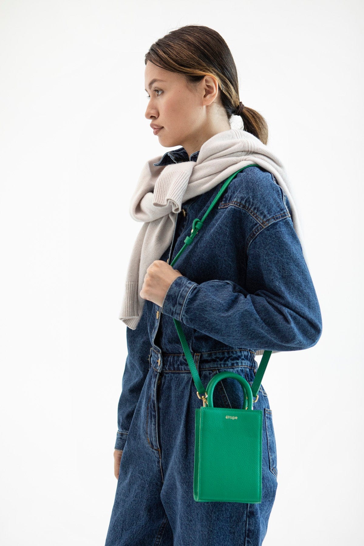 Сумка шкіряна Etape MIMI BAG Emerald Зелений