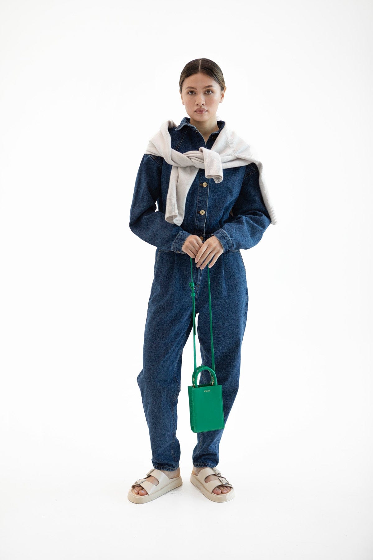 Сумка шкіряна Etape MIMI BAG Emerald Зелений