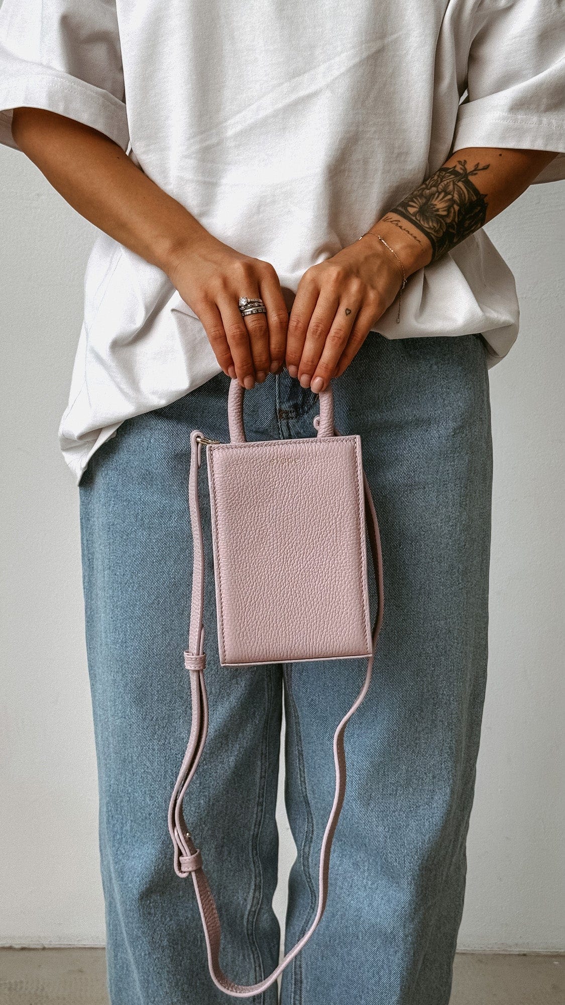 Сумка шкіряна Etape MIMI BAG Lila Фіолетовий