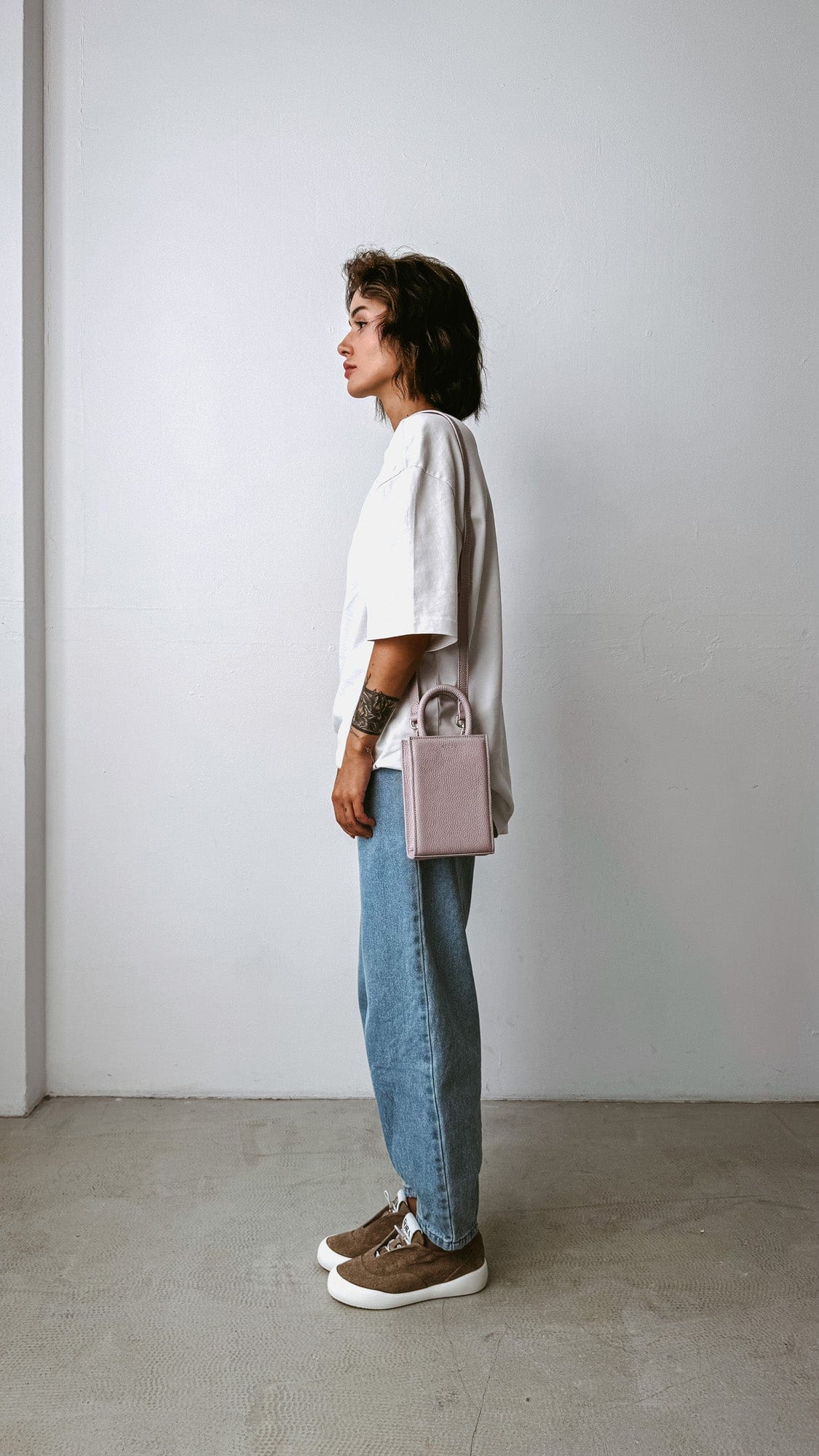 Сумка шкіряна Etape MIMI BAG Lila Фіолетовий