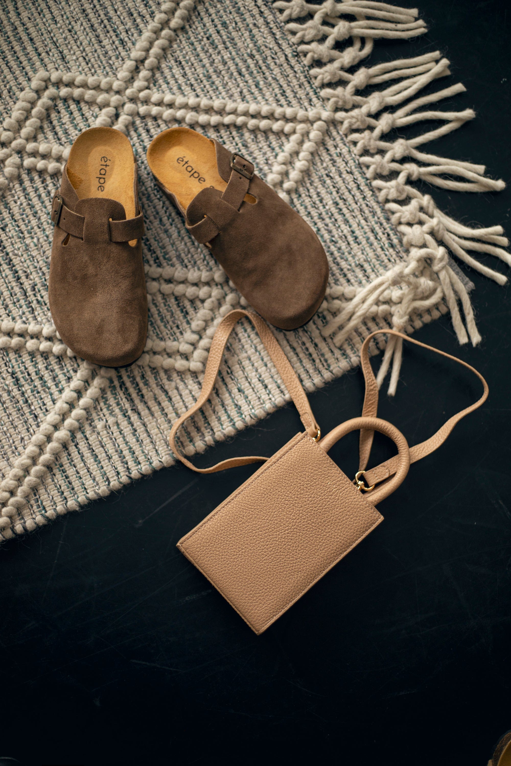 Сумка шкіряна Etape MIMI BAG Sand Бежевий