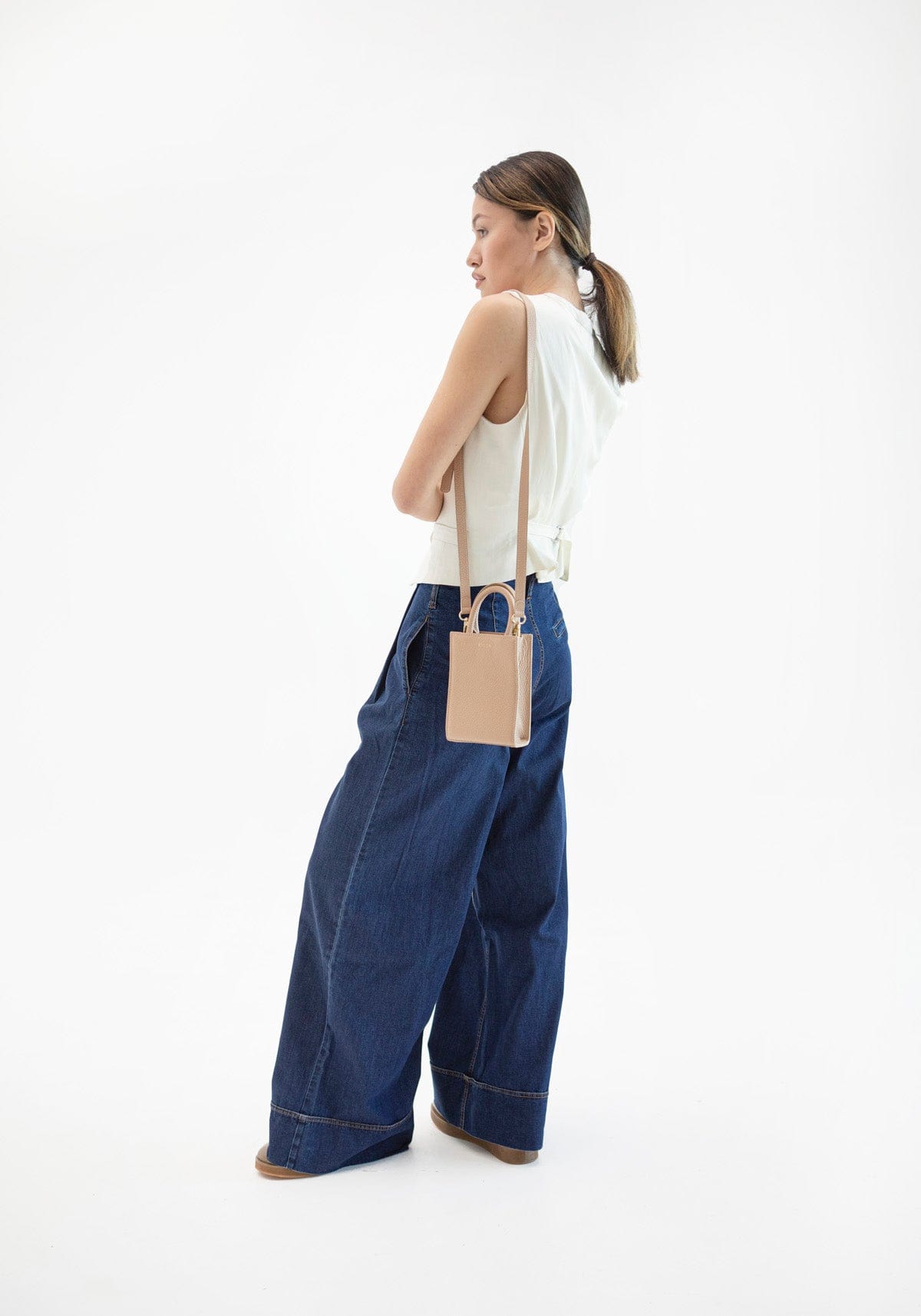 Сумка шкіряна Etape MIMI BAG Sand Бежевий