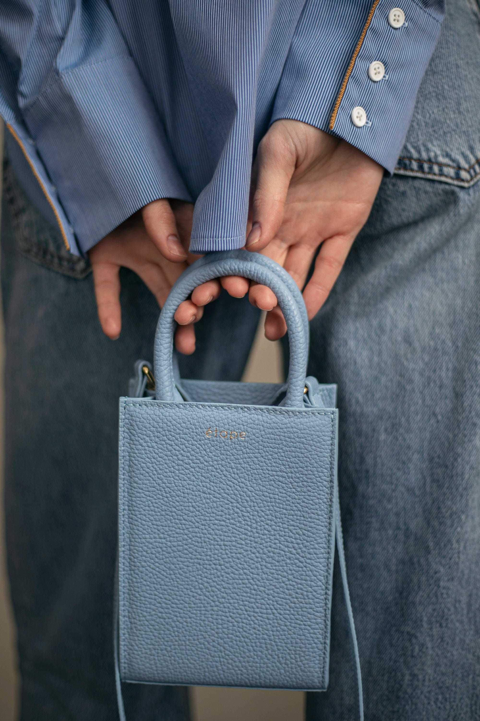 Сумка шкіряна Etape MIMI BAG Sky Блакитний