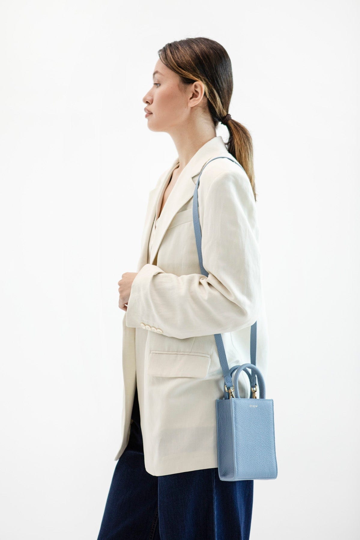 Сумка шкіряна Etape MIMI BAG Sky Блакитний
