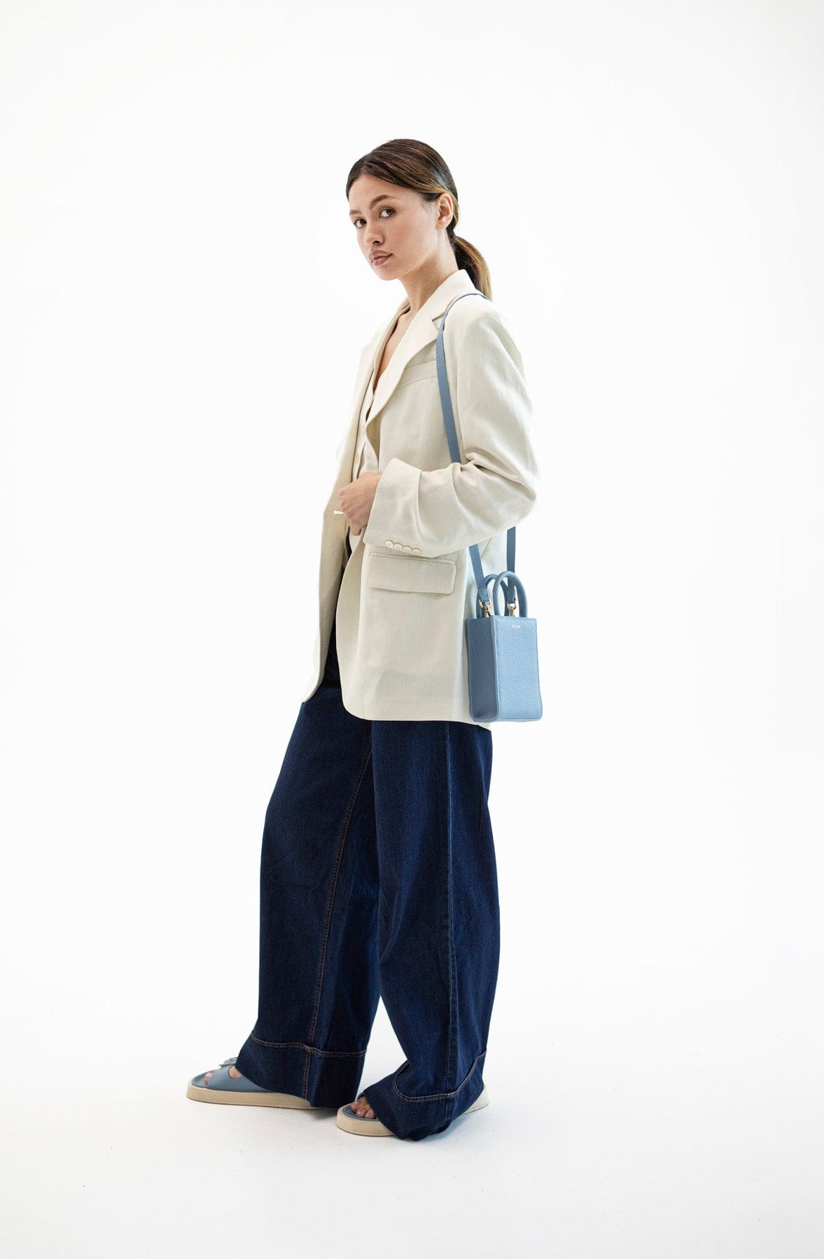 Сумка шкіряна Etape MIMI BAG Sky Блакитний