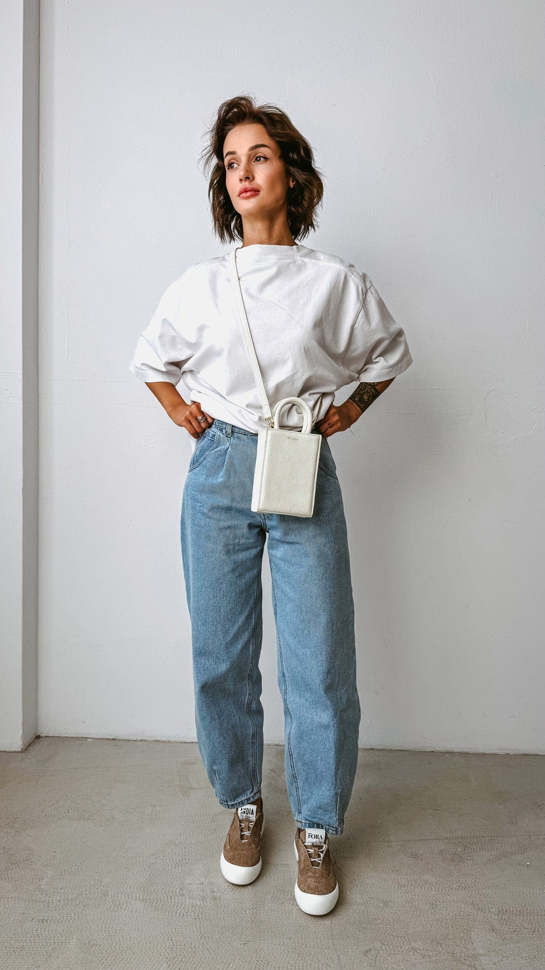 Сумка шкіряна Etape MIMI BAG White Білий