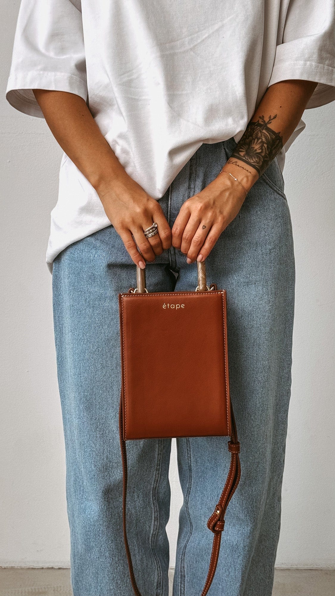 Сумка шкіряна Etape MIMI MAX Brandy Limited Edition