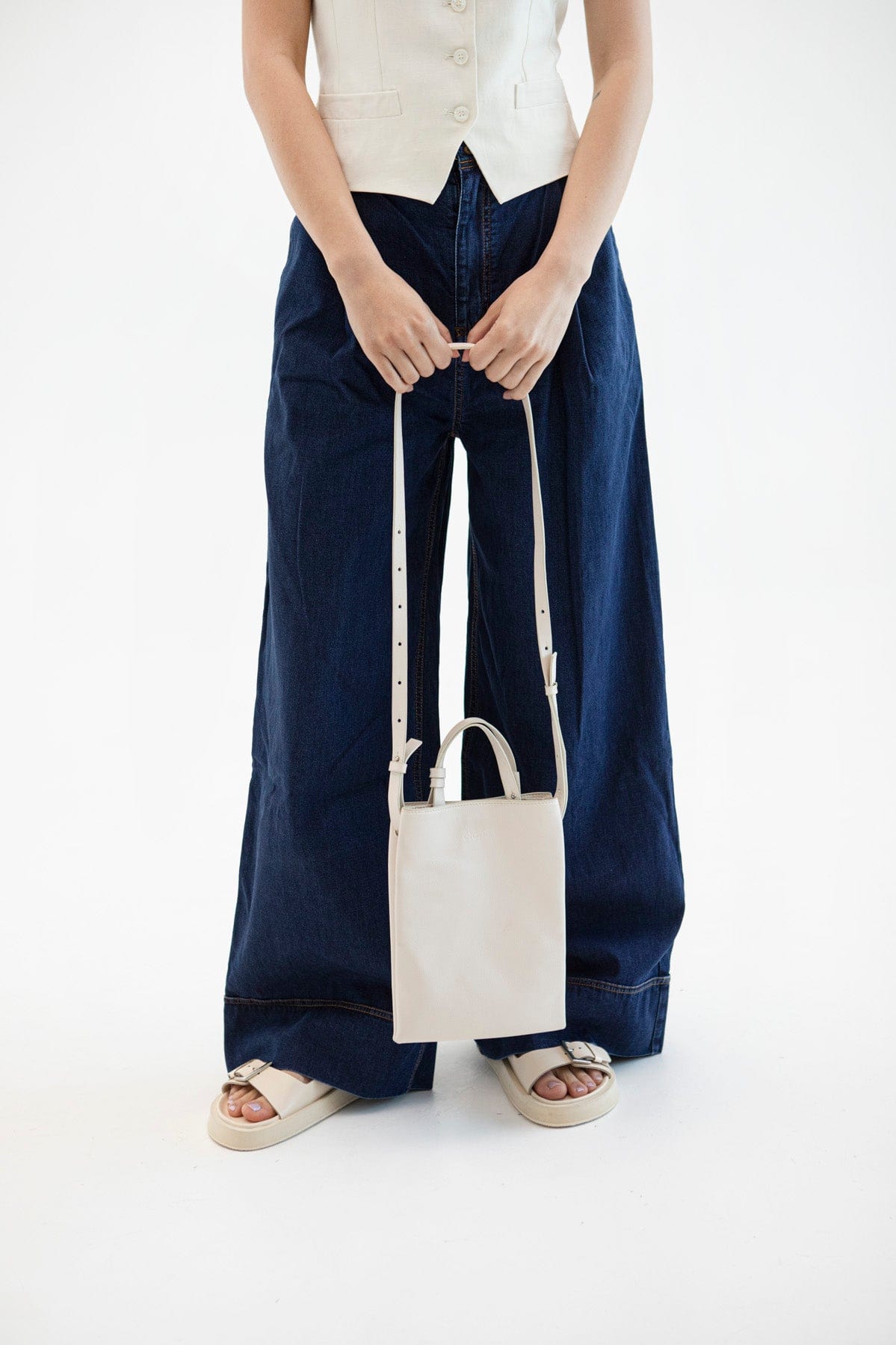 Сумка шкіряна Etape Petite 0027 Lait