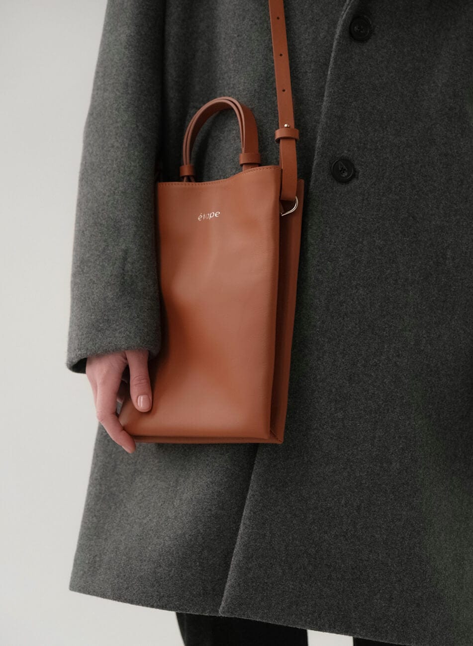 Сумка шкіряна Etape Petite 0027 Roux