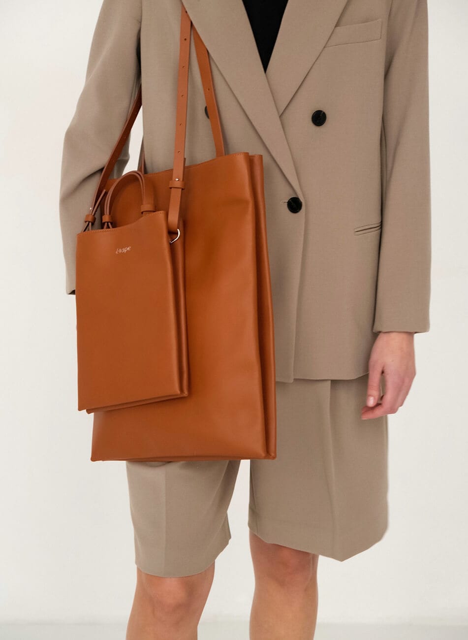 Сумка шкіряна Etape Petite 0027 Roux