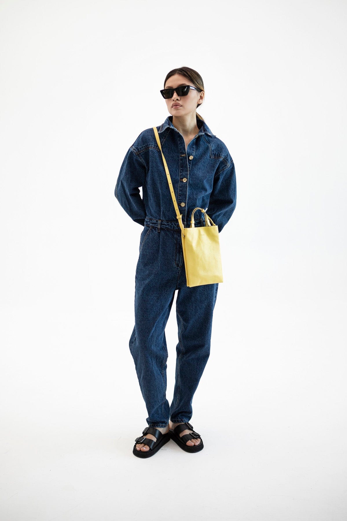 Сумка шкіряна Etape Petite 0027 Yellow