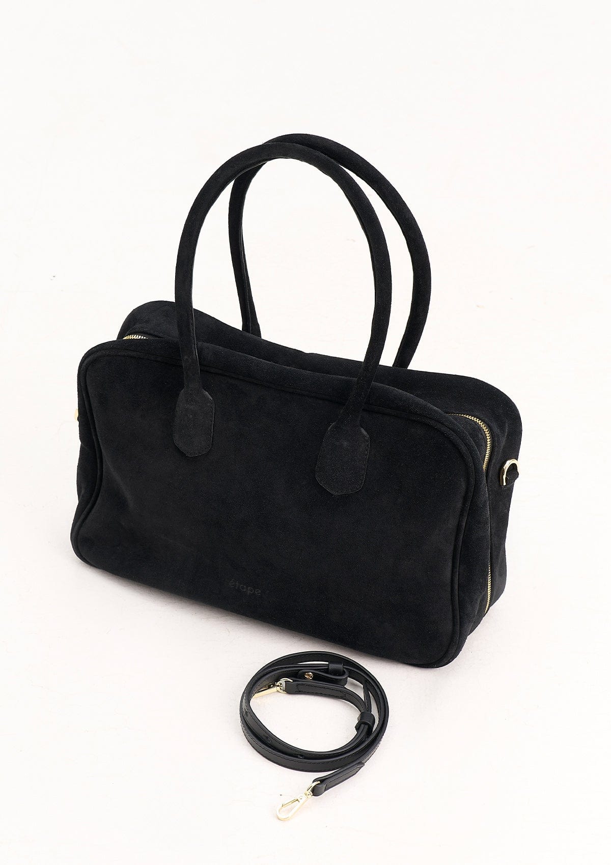 Сумка замшева Etape Roma Black Suede