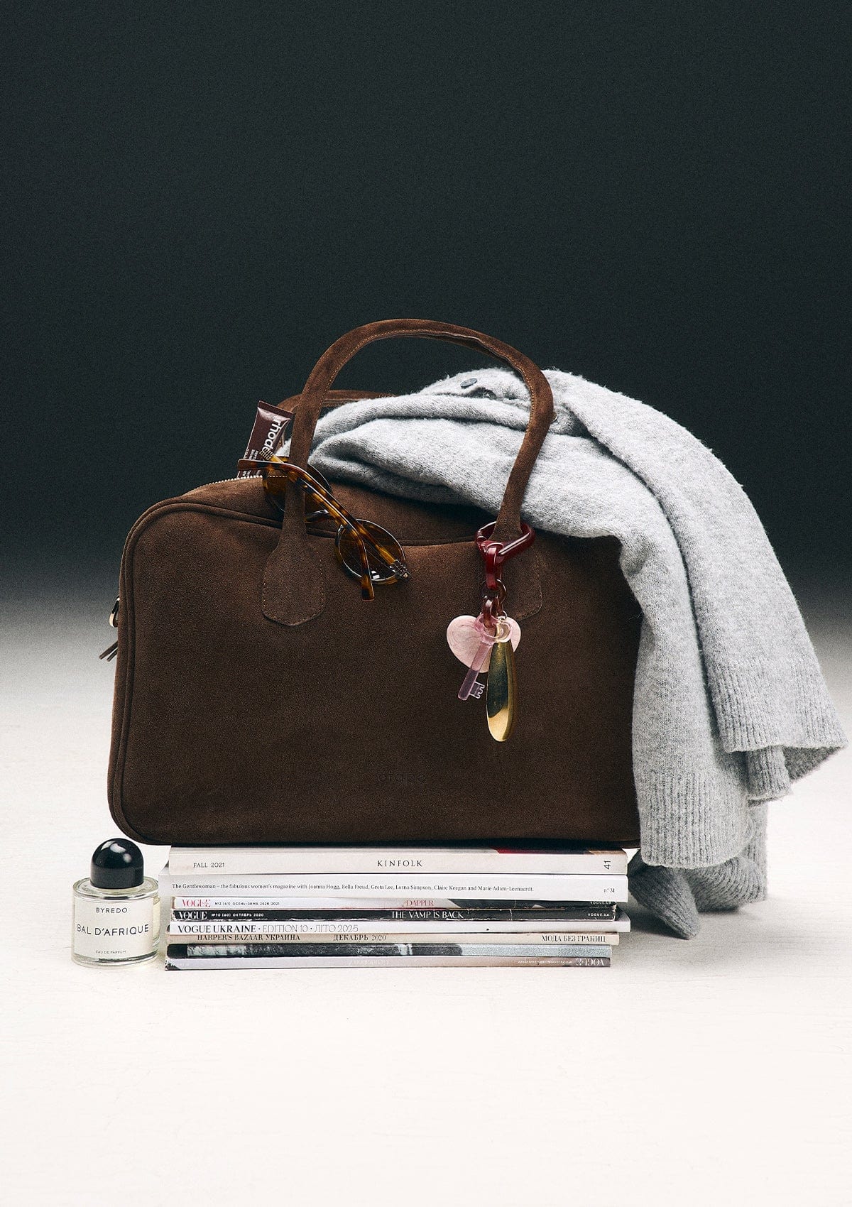 Сумка замшева Etape Roma Milk Chocolate Suede