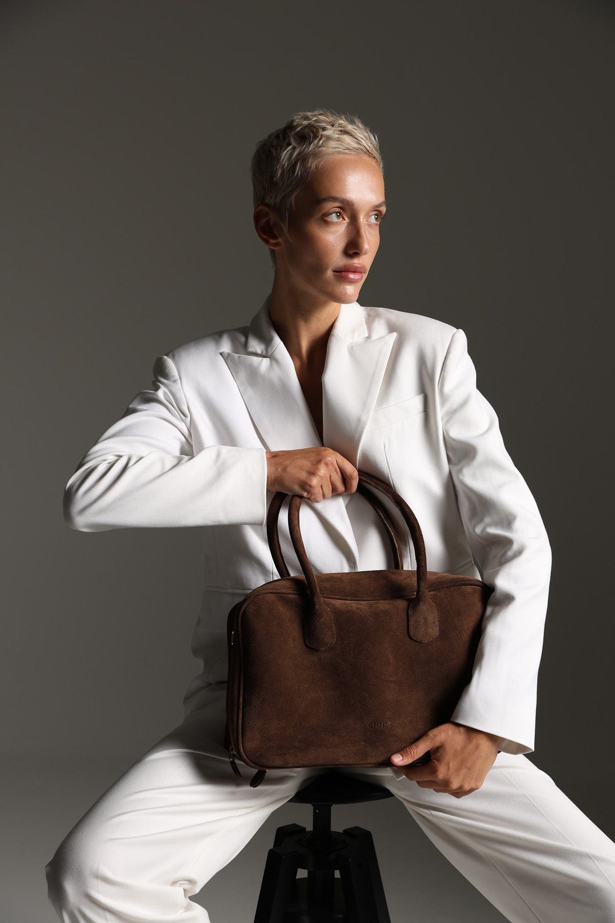 Сумка замшева Etape Roma Milk Chocolate Suede