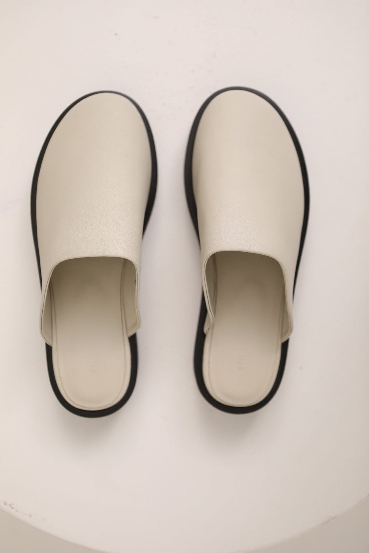 Сабо шкіряні Etape SB 0088-C Creamy