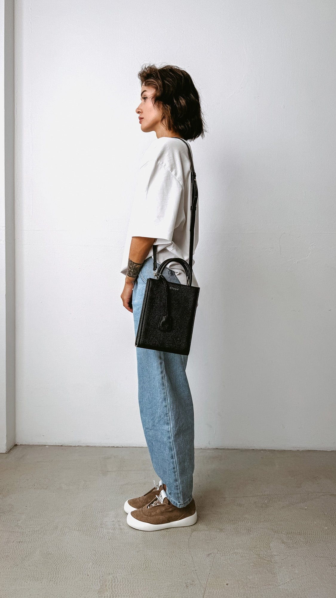 Сумка шкіряна Etape TOY BAG 888 BL Чорний