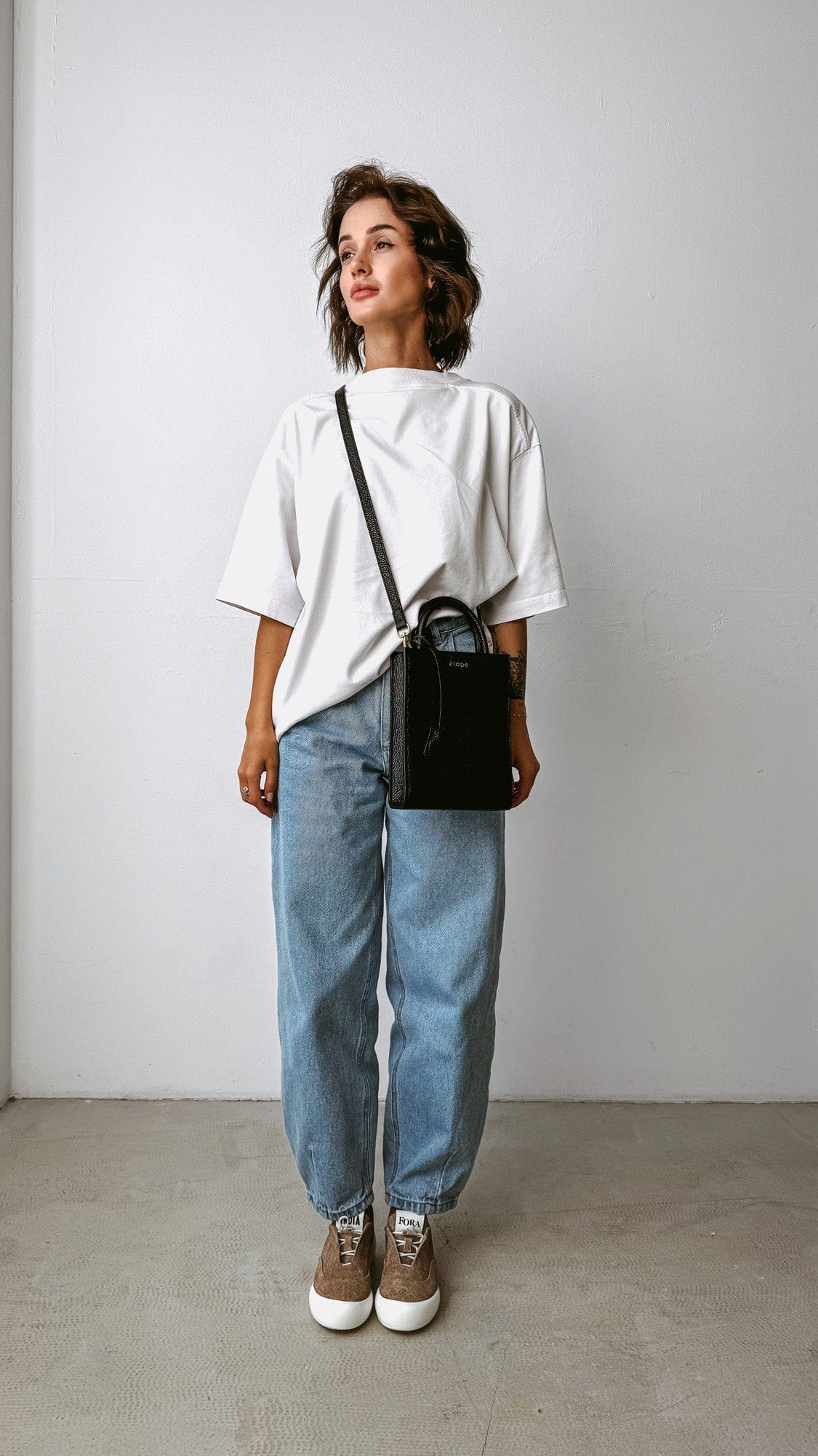 Сумка шкіряна Etape TOY BAG 888 BL Чорний