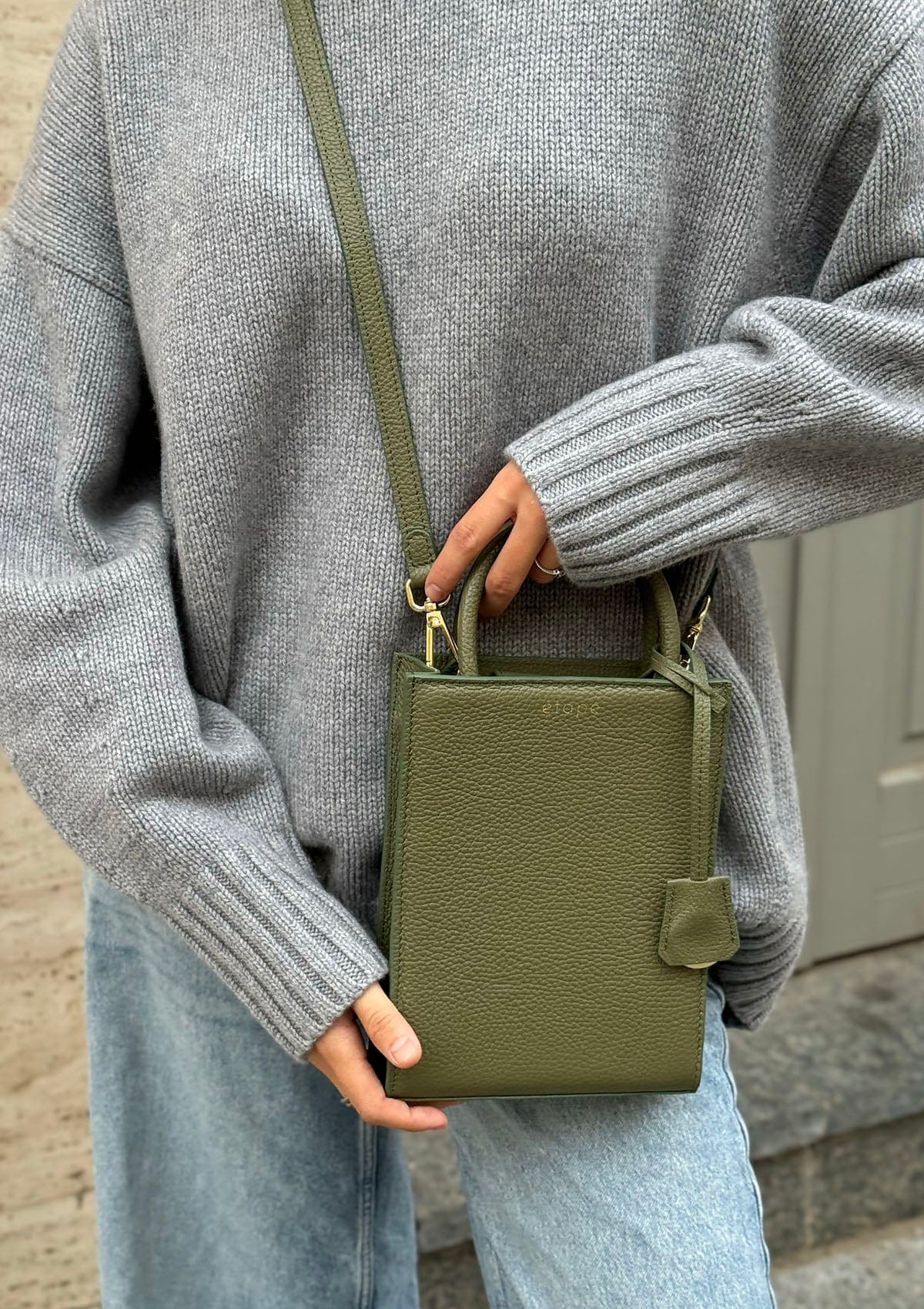 Сумка шкіряна Etape TOY BAG 888 Pistachio Фісташковий