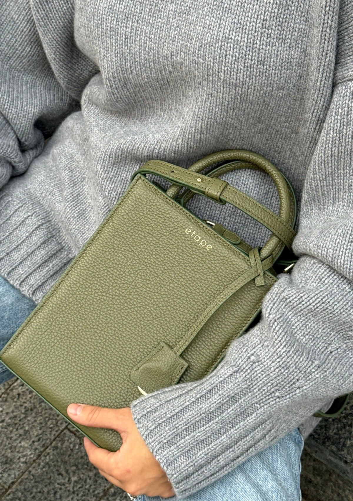 Сумка шкіряна Etape TOY BAG 888 Pistachio Фісташковий