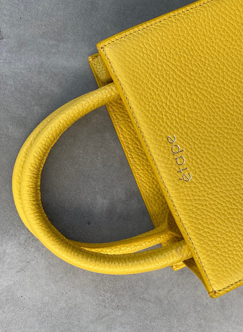 Сумка шкіряна Etape TOY BAG 888 YL Жовтий