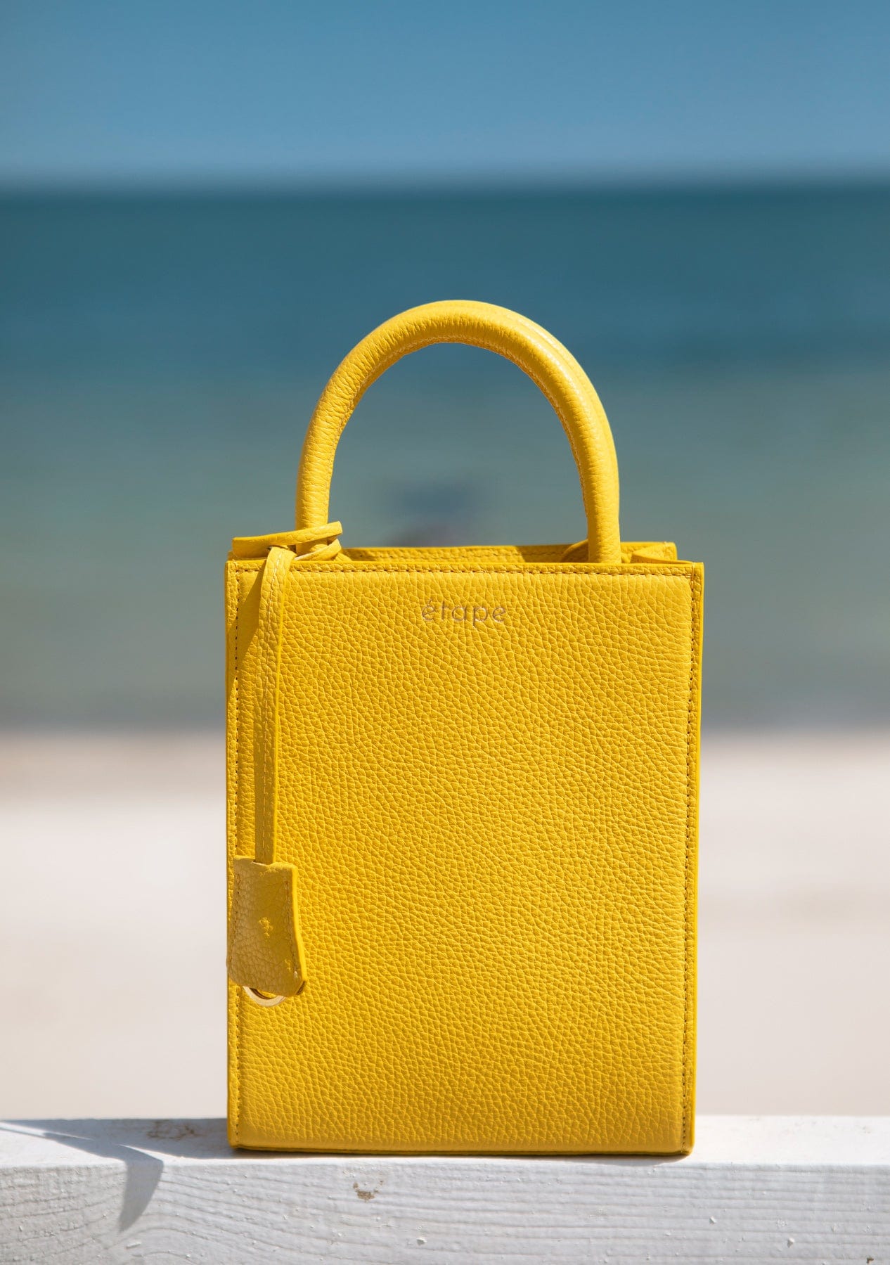 Сумка шкіряна Etape TOY BAG 888 YL Жовтий