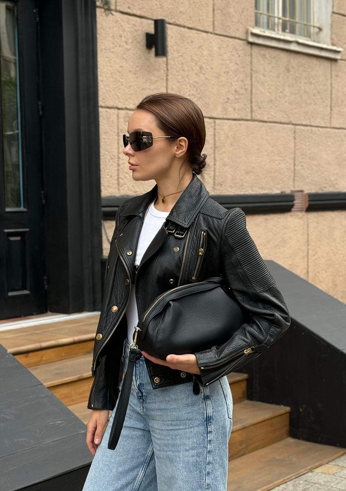 Сумка шкіряна Etape Venice Black Flotard