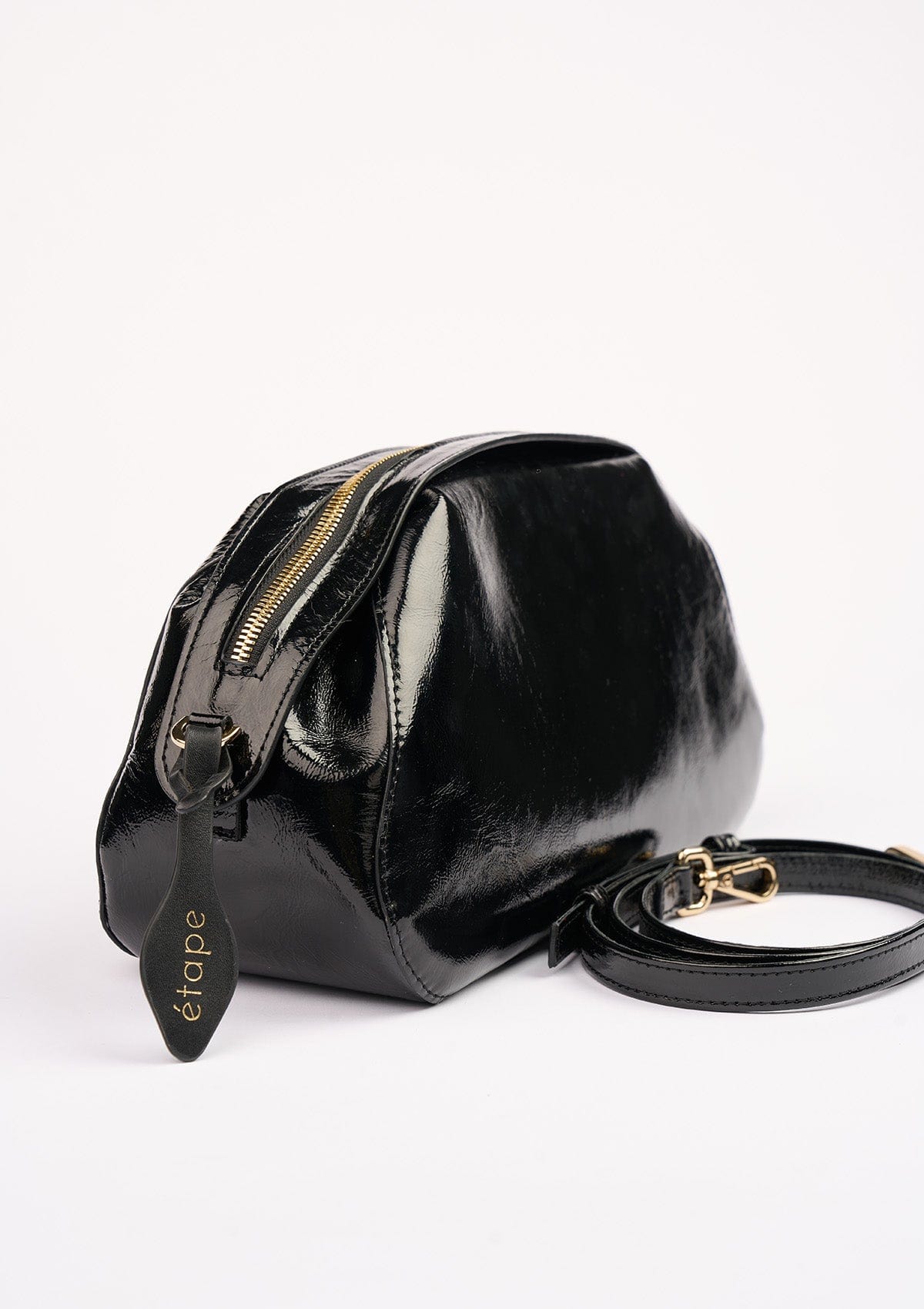 Сумка шкіряна Etape Venice Black Lacca