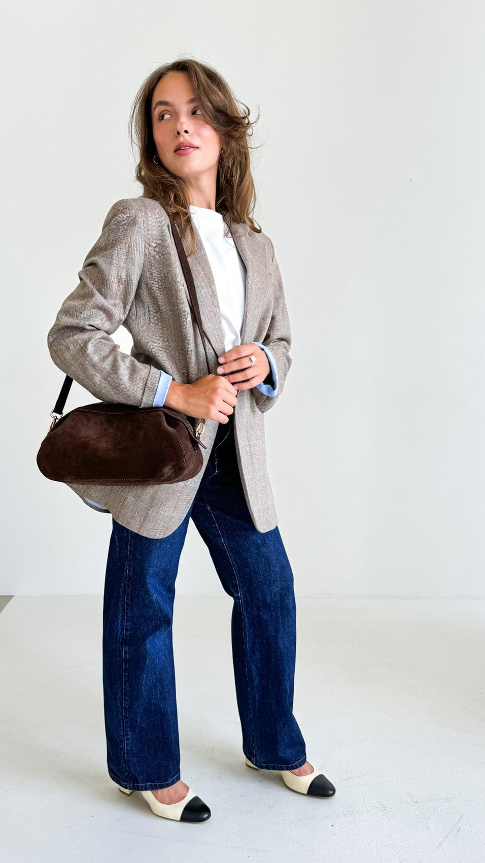 Сумка замшева Etape Venice Chocolate Suede