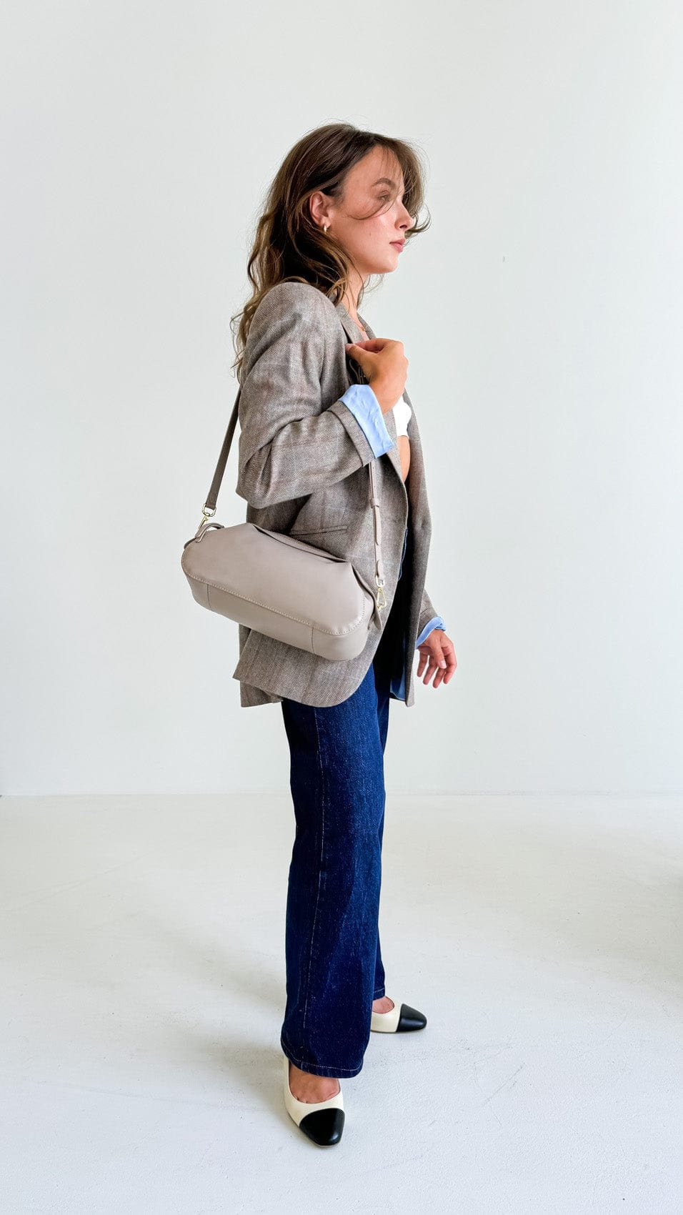 Сумка шкіряна Etape Venice Latte Nappa