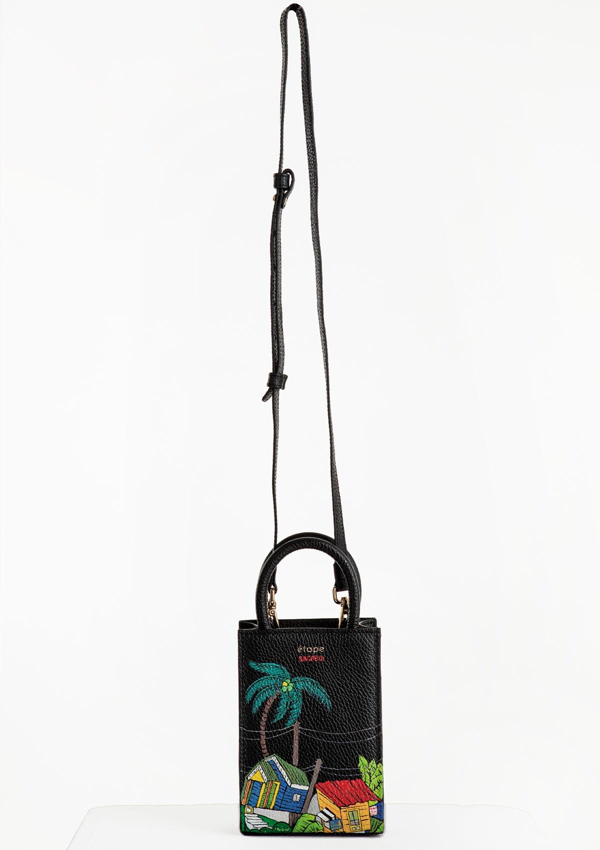 Сумка шкіряна Ètape X Sagaboy MIMI BAG Paint Black