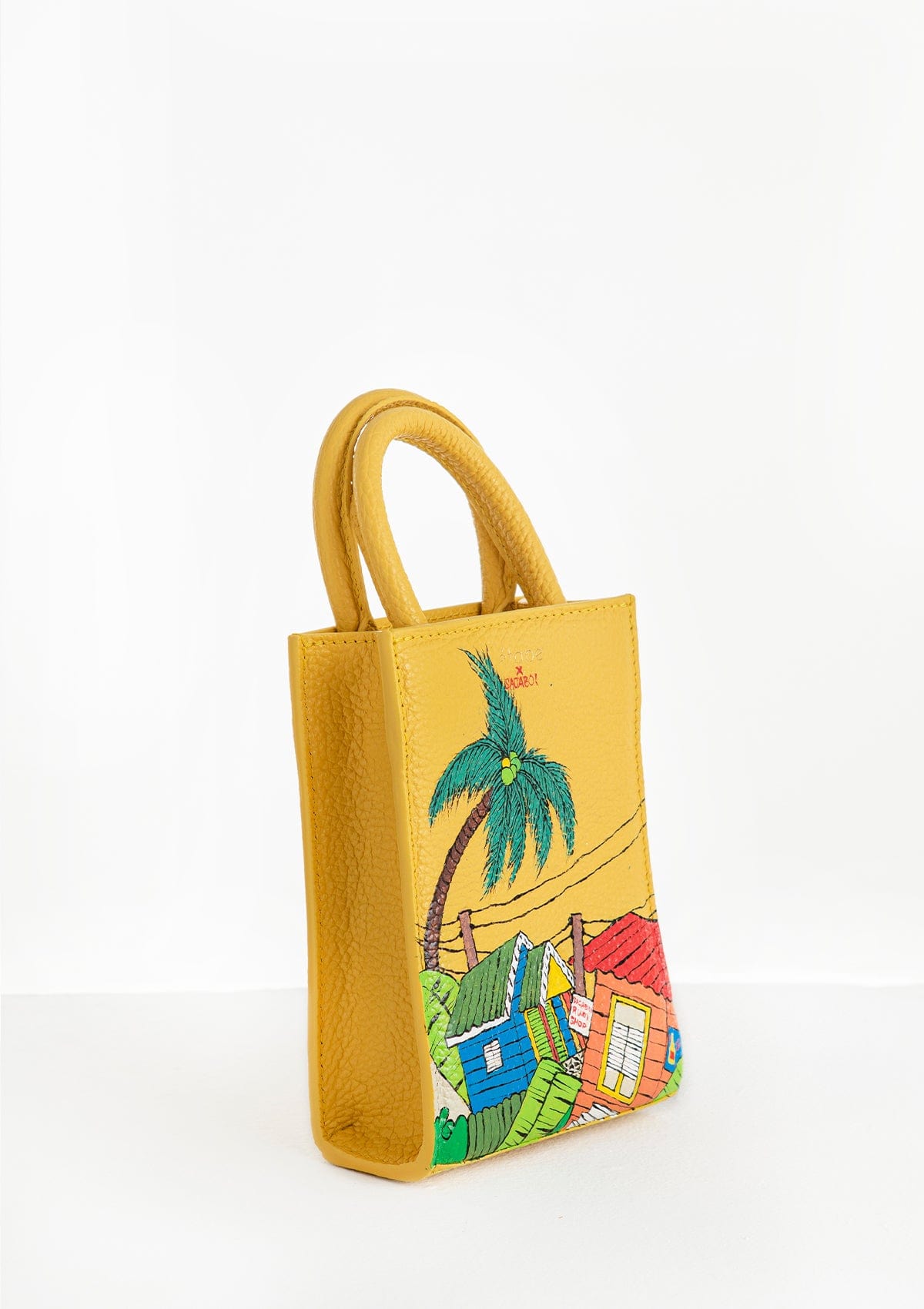 Сумка шкіряна Ètape X Sagaboy MIMI BAG Paint Yellow