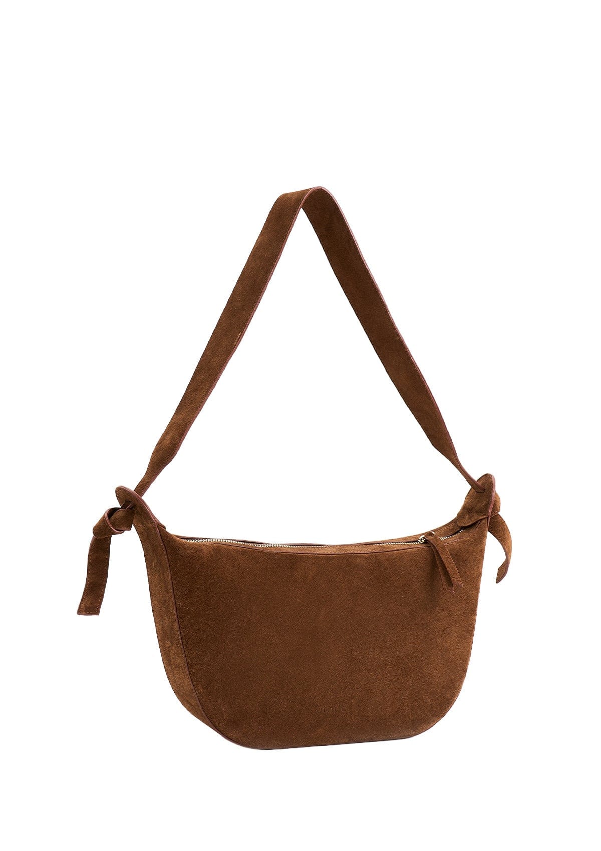 Сумка замшева Etape Croissant Grande Chocolate Suede