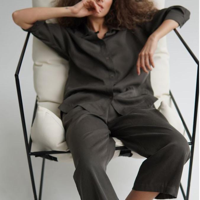 Жіночий костюм із брюками Etape EW tensel Grey