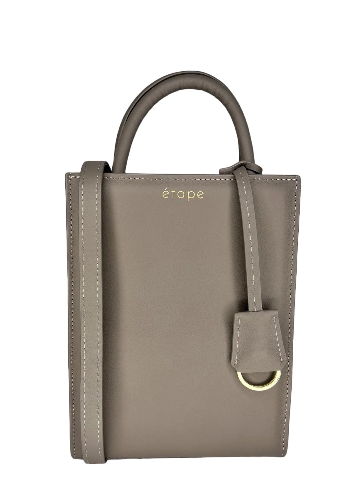 Сумка шкіряна Etape TOY BAG 888 Grey Nappa Сірий