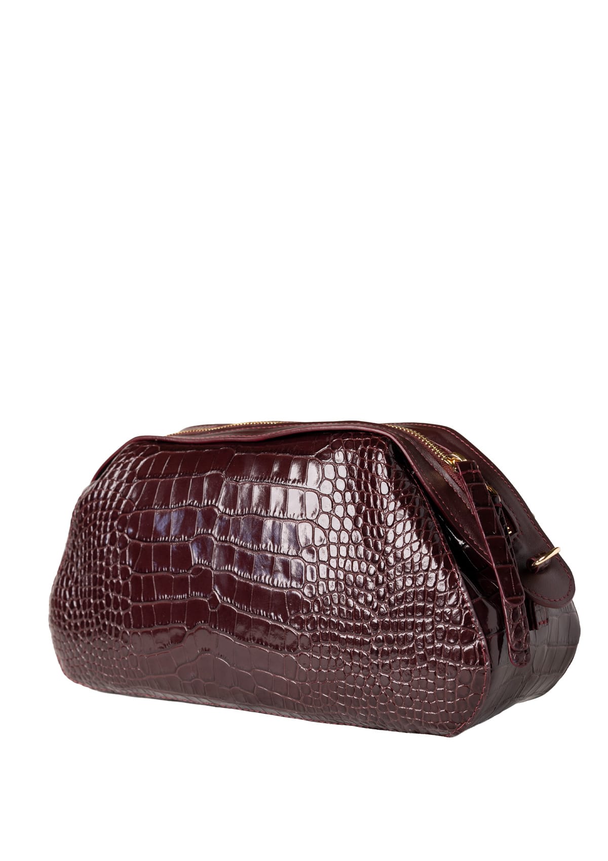 Сумка шкіряна Etape Venice Crocco Burgundy