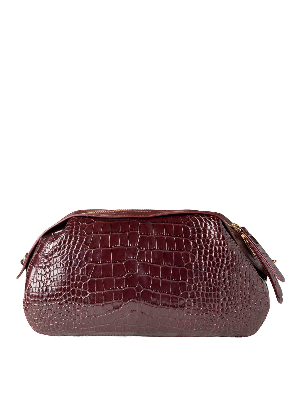 Сумка шкіряна Etape Venice Crocco Burgundy